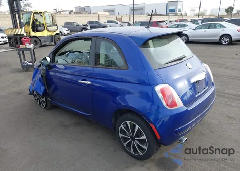 2013 Fiat 500 Pop z USA, uszkodzony, nr VIN 3C3CFFAR5DT740099